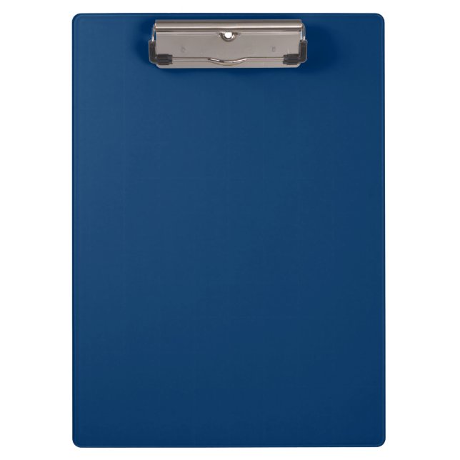 Midnight Blue Clipboard - Custom & Dable Klemmbrett (Vorderseite)