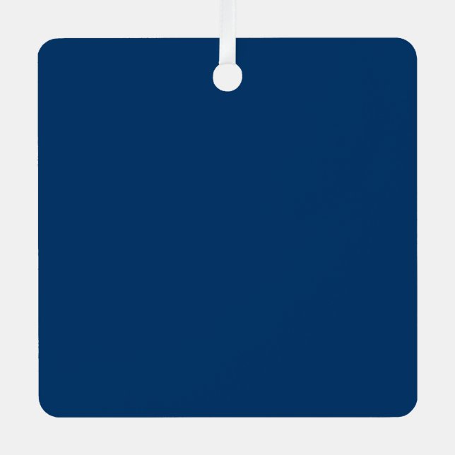 Midnight Blue Custom Ornament - Bulk Orders (Vorderseite)