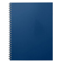 Midnight Blue Custom Spiral Notebook - Bulk Orders
