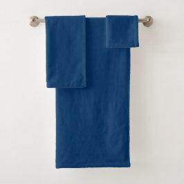 Midnight Blue Custom Towel Set - Bulk Orders
