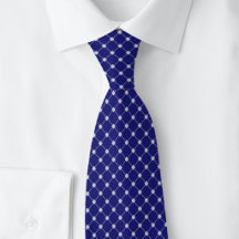Midnight Blue Trellis