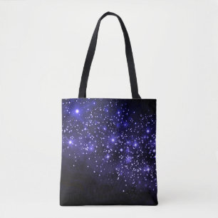 Midnight Blue Twilight Tote Bag Tasche