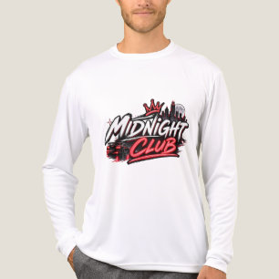 Midnight Club Neon-Nachtfahrt Streetwear Tri-Blend Shirt