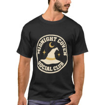 Midnight Coven Social Club Retro-Hexen-Abzeichen