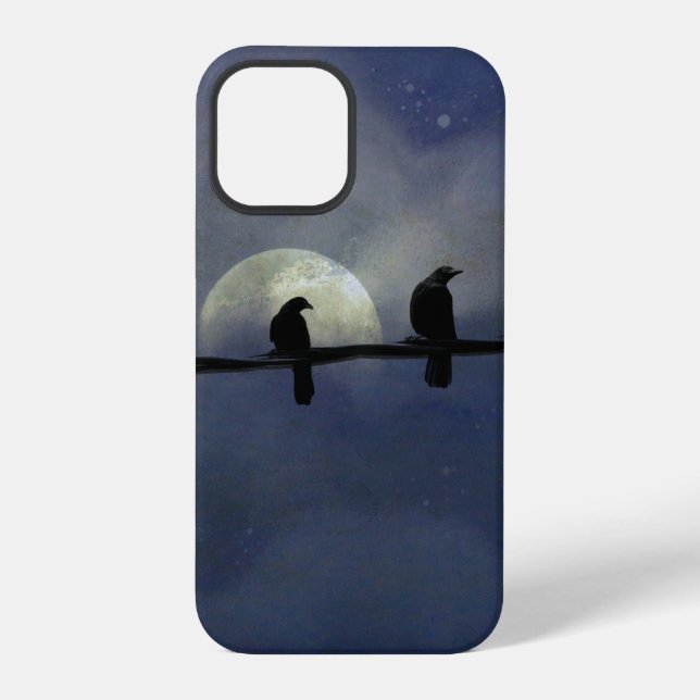 Midnight Crows iPhone / iPad Hülle iPhone 12 Pro Hülle (Rückseite)