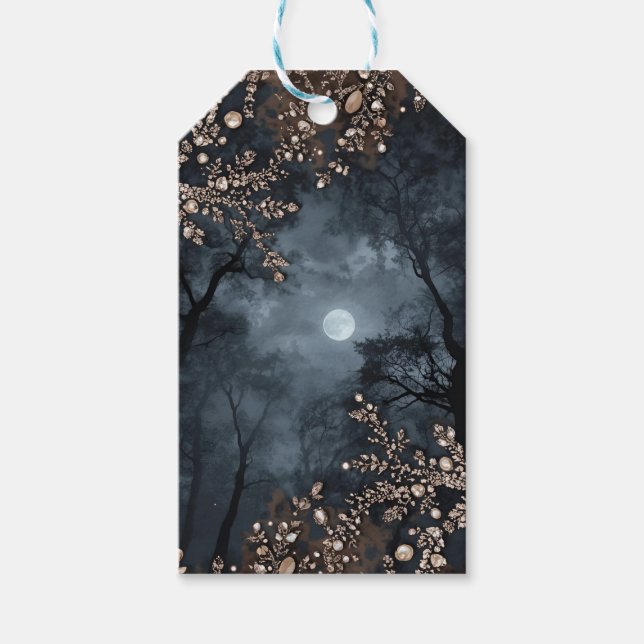 Midnight Crystal Geschenkanhänger (Vorderseite)