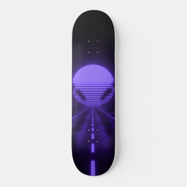 Midnight Drive  Skateboard (Vorderseite)