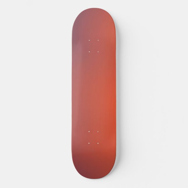Midnight Ember Gradient Skateboard (Vorderseite)