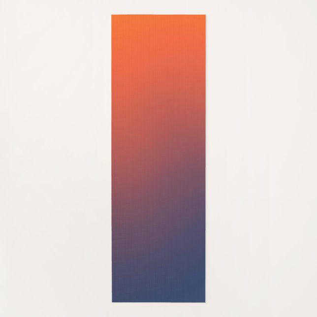 Midnight Ember Gradient Yogamatte (Vorderseite)