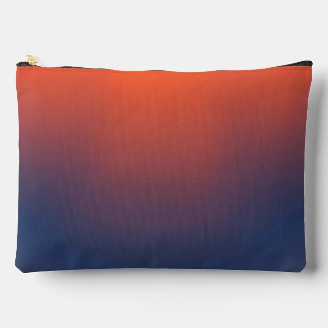Midnight Ember Gradient Zubehörtasche (Vorderseite)