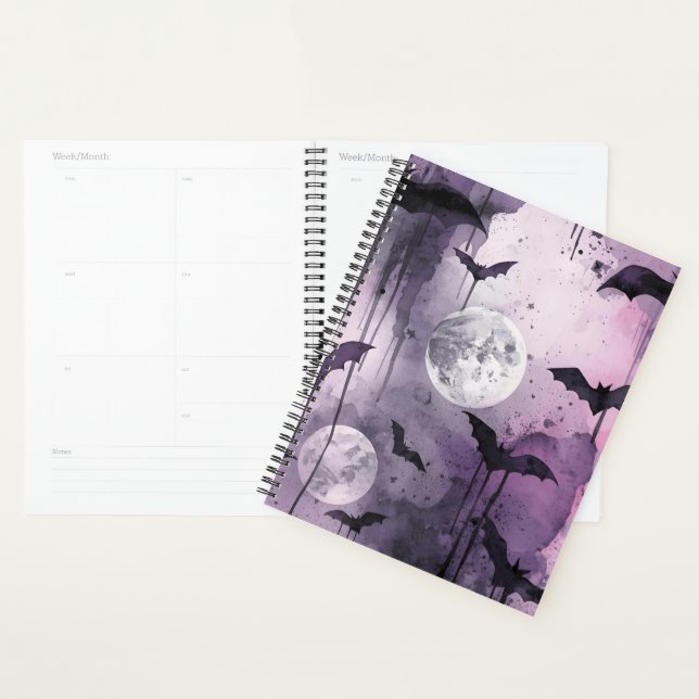Midnight Flight Gothic Planner | Velvet Chaos Cove Planer (Anzeige)