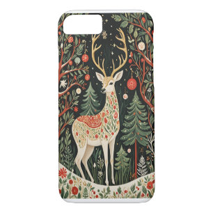 Midnight Forest Christmas Deer Case-Mate iPhone Hülle