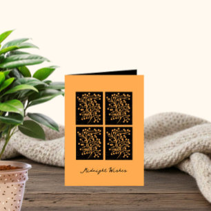 Midnight Garden Line Golden Amber Karte