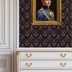 Midnight Gold Barock Princesscore Tapete