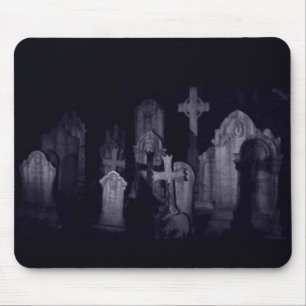 Midnight Graveyard Mouse Pad Mousepad