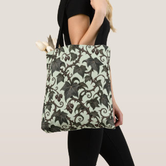 Midnight Ivy – Dunkles Gothic-Botanisches Rebenmus Tasche