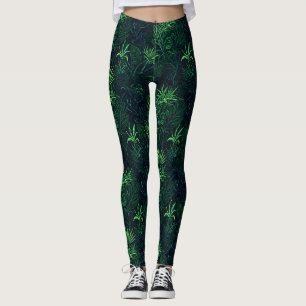 Midnight Jungle Druck Leggings