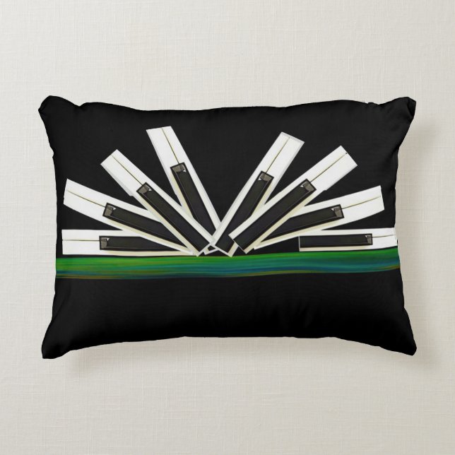MIDNIGHT KEYS Accent Pillow Dekokissen (Vorderseite)