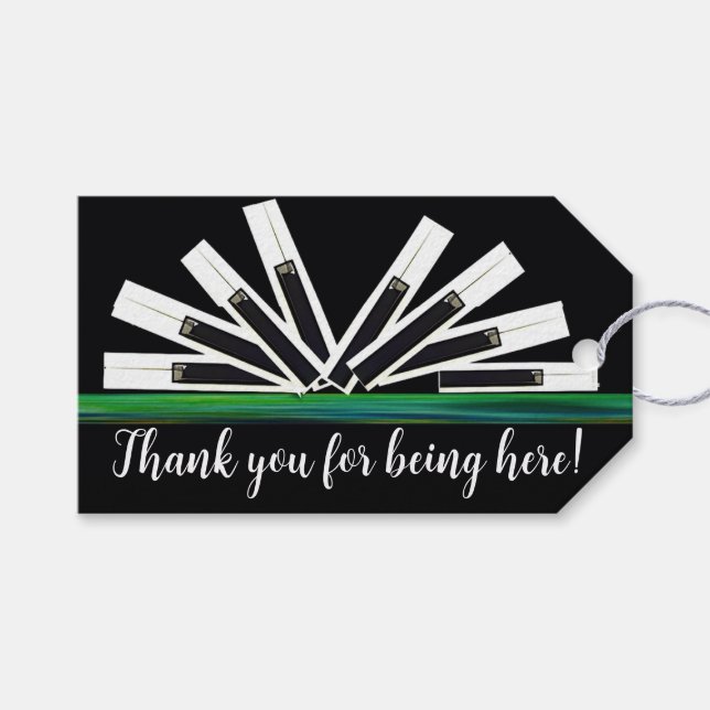 MIDNIGHT KEYS GESCHENKANHÄNGER (Vorderseite (Horizontal))