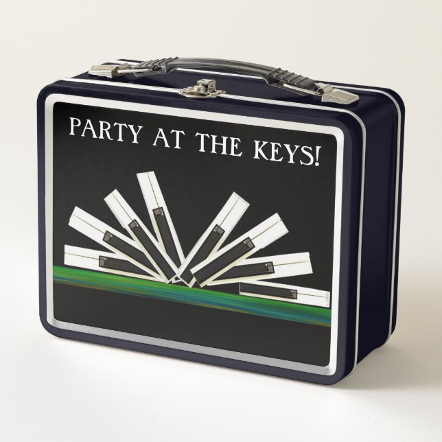 MIDNIGHT KEYS METALL BROTDOSE (Vorderseite)