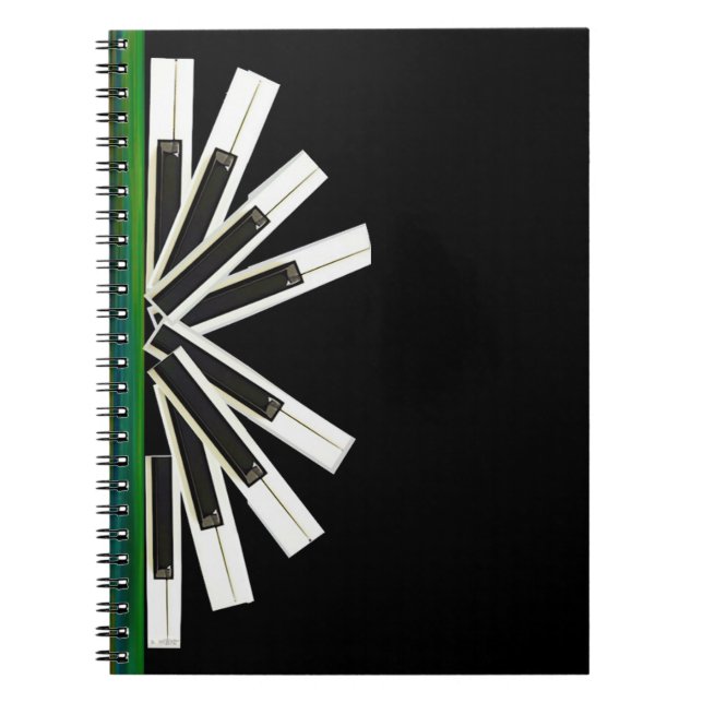 MIDNIGHT KEYS NOTIZBLOCK (Vorderseite)