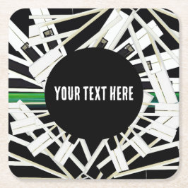 MIDNIGHT KEYS RECHTECKIGER PAPPUNTERSETZER