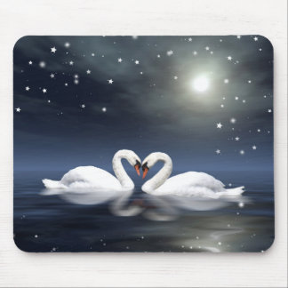 Midnight love mousepad