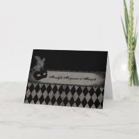 Midnight Masquerade Card