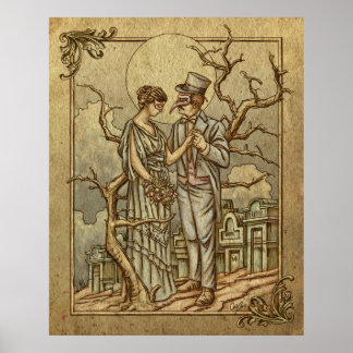 "Midnight Masquerade" Poster