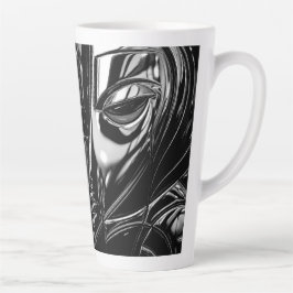 Midnight Metal Portrait Milchtasse
