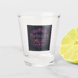 Midnight Muse Gothic Shotglas | Velvet Chaos Schnapsglas