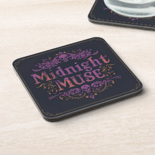 Midnight Muse Gothic Untersetzer-Set Velvet Chao Getränkeuntersetzer