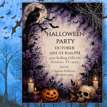 Midnight Raven Halloween-Party