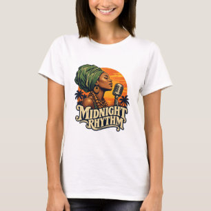 Midnight Rhythm – Lustiges Grafik T-Shirt