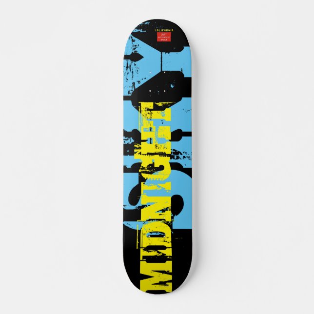 MIDNIGHT SKY Skateboard, 7¾ Zoll Deck Skateboard (Vorne)