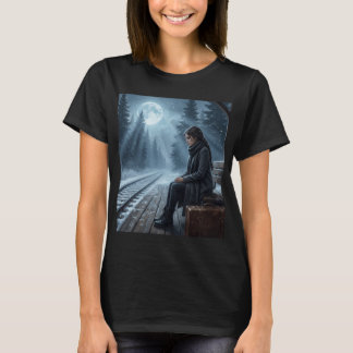 Midnight Solitude Shirt–Dark Dream Aesthetic tee