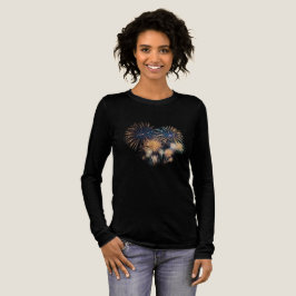 Midnight Spark: Fireworks 2026 Long Sleeve Tee
