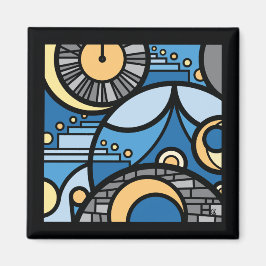 Midnight Strikes Magnet