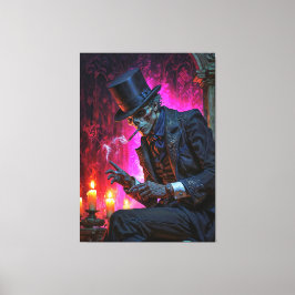 Midnight Toast with the Baron Samedi Leinwanddruck