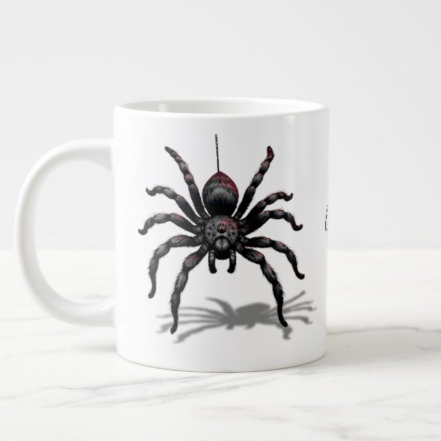 Midnight Weaver (Spider and the Web) Themed  Jumbo-Tasse (Links)