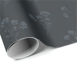 Midnight Wildflower-Wrapapier Geschenkpapier