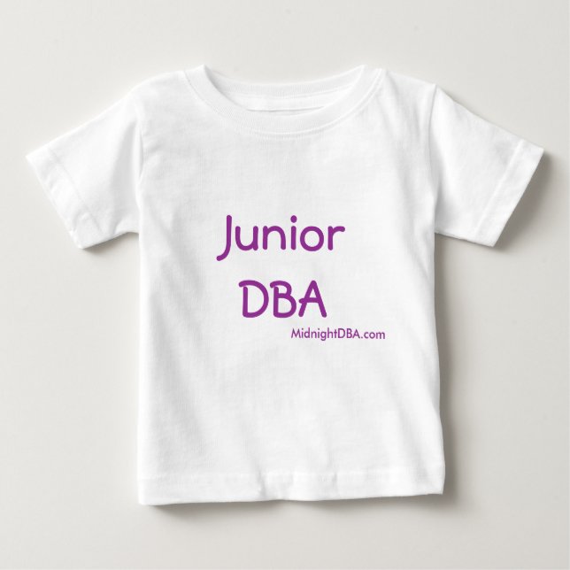 MidnightDBA: Junior-DBA Baby T-shirt (Vorderseite)