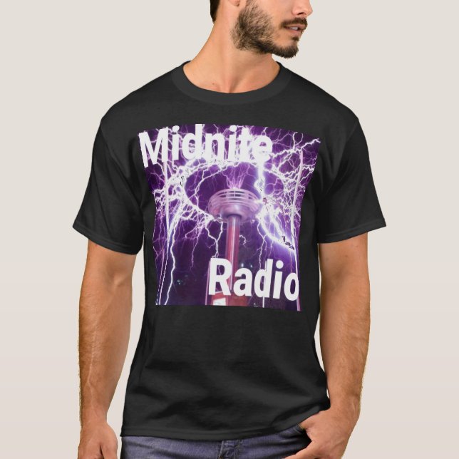 Midnite Radio Underground Internet Station T-Shirt (Vorderseite)