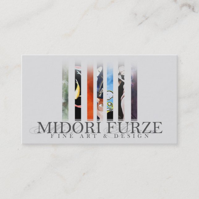 Midori Furze - Geschäfts-Karte 2 Visitenkarte (Vorderseite)