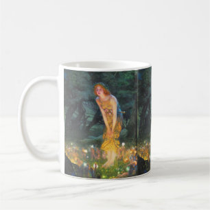 Midsommer Eve (1908) von Edward Robert Hughes Kaffeetasse