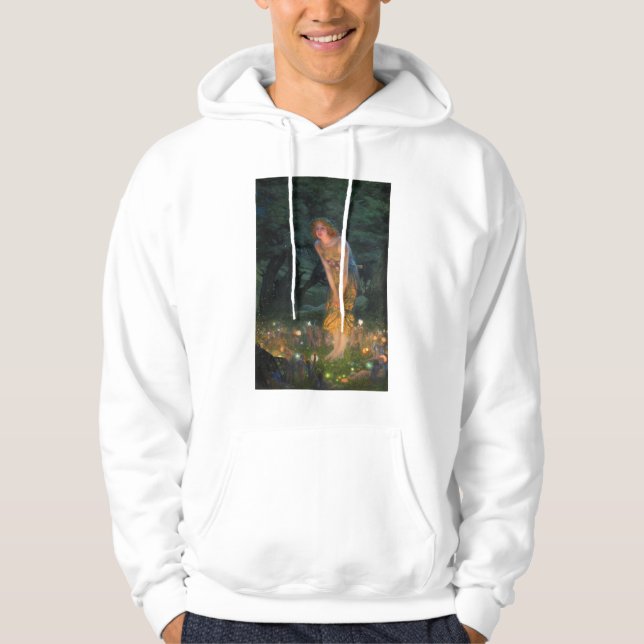 Midsommer Eve c. 1908 von Edward Robert Hughes Hoodie (Vorderseite)
