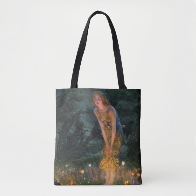 Midsommer Eve c. 1908 von Edward Robert Hughes Tasche (Vorderseite)