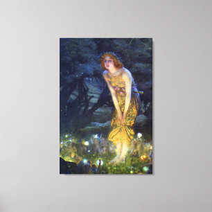 Midsommer Eve von Edward Robert Hughes Leinwanddruck