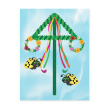Midsommer Ladybug Maypole