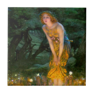 MidSummer Eve Edward Robert Hughes Fliese
